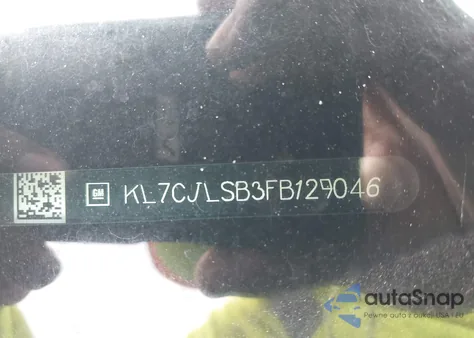 2015 Chevrolet Trax Lt from USA, damaged, VIN KL7CJLSB3FB129046